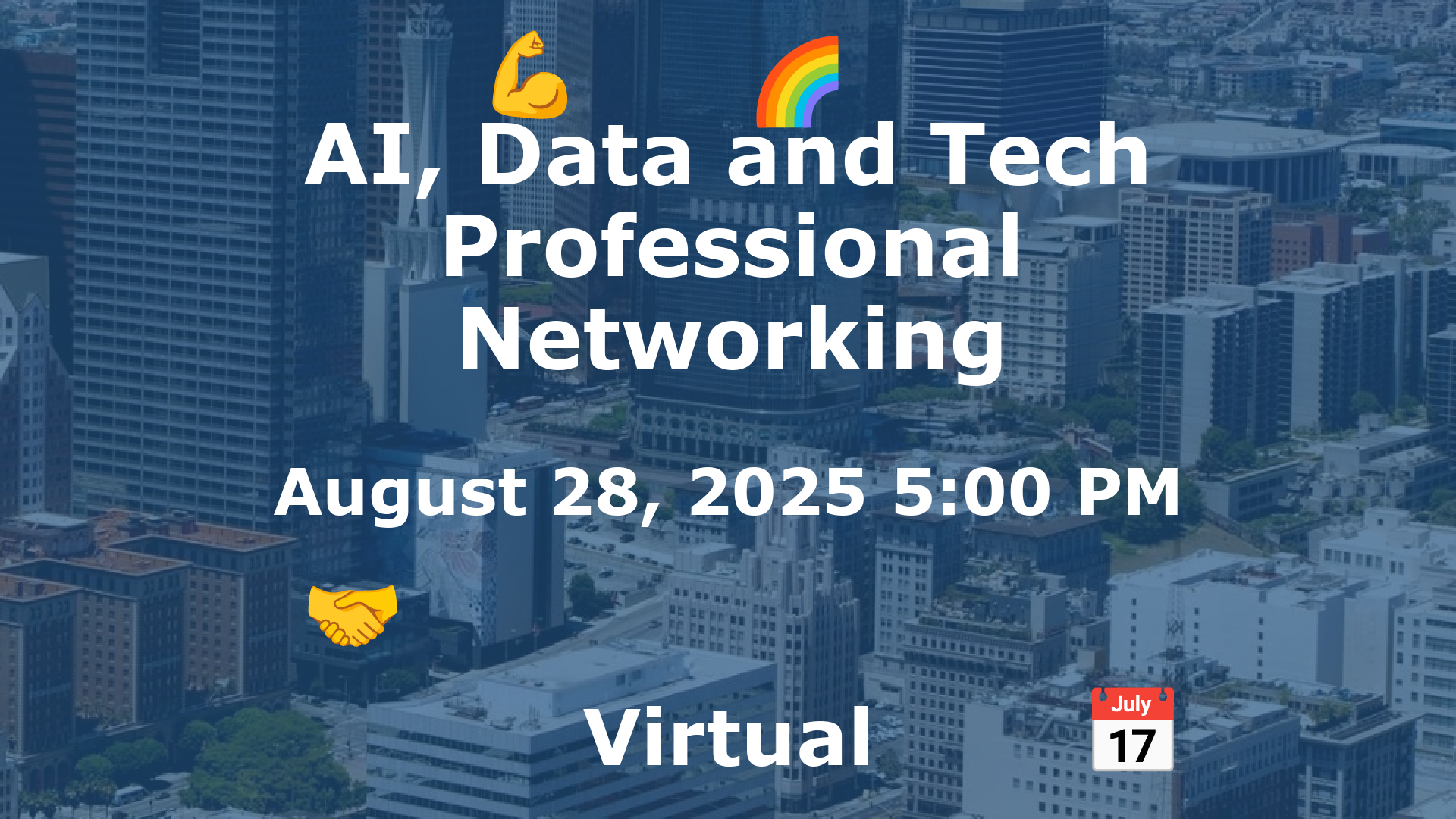 AI, Data and Tech Professional Networking event image